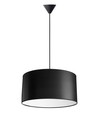Lampe Suspension Isabella Castillo Ø50 E27 en Noir/Cuivre - Nielsen Light