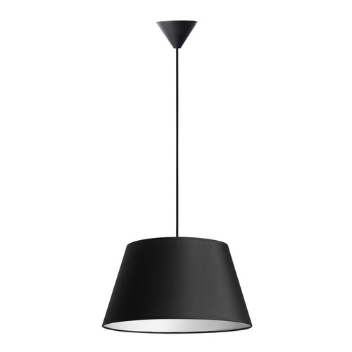 Lampe Suspension Isabella Campo Ø45 E27 en Noir/Blanc - Nielsen Light