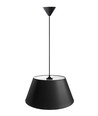 Lampe Suspension Isabella Campo Ø45 E27 en Noir/Blanc - Nielsen Light