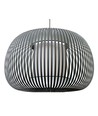 Suspension Isabella Campo Ø45 Lampe E27 en Noir/Cuivre - Nielsen Light