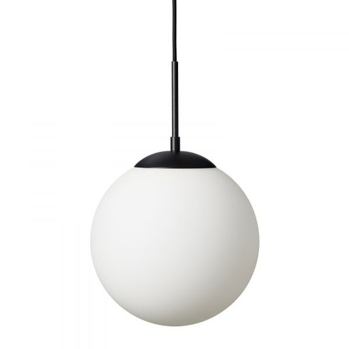 Suspension Chicago Café Ø50 pour E27 en Opale/Noir - Nielsen Light