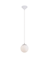 Suspension Chicago Café Ø50 pour E27 en Opale/Noir - Nielsen Light