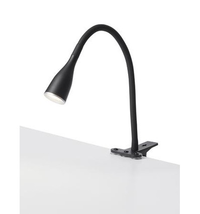 Eye LED Spot à pince 230V 5W 3000K en Noir - Nielsen Light