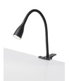 Eye LED Spot à pince 230V 5W 3000K en Noir - Nielsen Light
