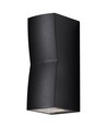 ASK Applique murale extérieure 2xGU10 en Noir - Nielsen Light