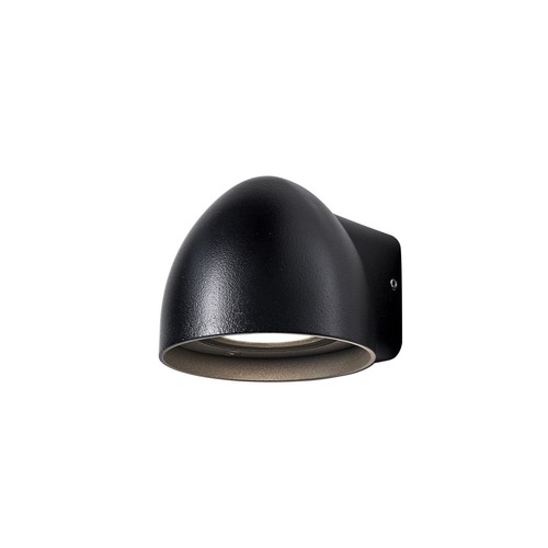 BIRK Applique murale extérieure 1xGU10 en Noir - Nielsen Light