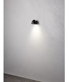 BIRK Applique murale extérieure 1xGU10 en Noir - Nielsen Light