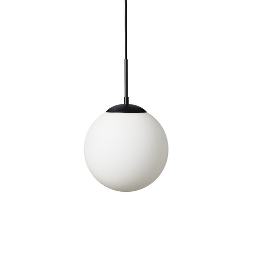 Suspension Chicago Café Ø25 pour E27 en Opale/Noir - Nielsen Light