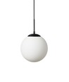 Suspension Chicago Café Ø25 pour E27 en Opale/Noir - Nielsen Light