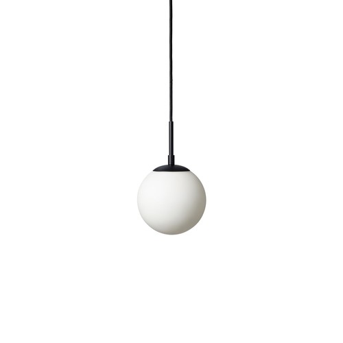 Suspension Chicago Café Ø15 pour E14 en Opale/Noir - Nielsen Light