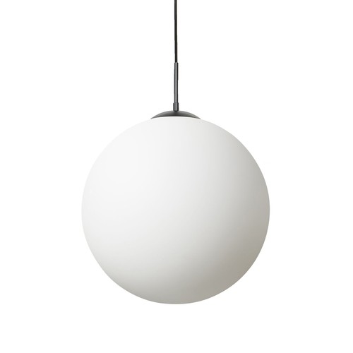 Suspension Chicago Café Ø40 pour E27 en Opale/Noir - Nielsen Light