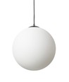 Suspension Chicago Café Ø40 pour E27 en Opale/Noir - Nielsen Light