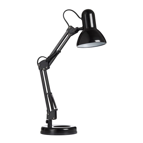 Lampe de bureau Alba Architecte E14 en noir - Nielsen Light