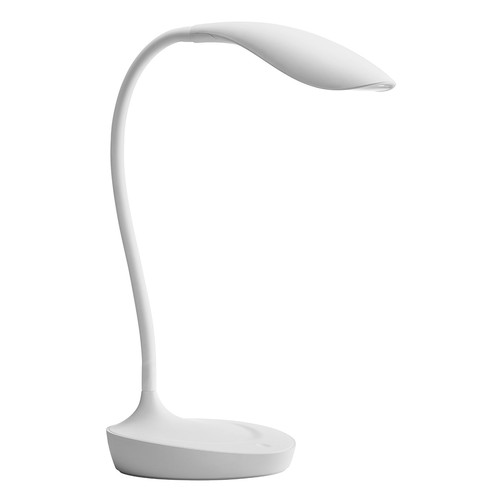 Lampe de table LED Samba avec variateur tactile et USB en blanc - Nielsen Light