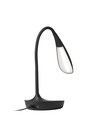 Lampe de table LED Samba avec gradation tactile et USB en noir - Nielsen Light