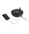 Lampe de table LED Samba avec gradation tactile et USB en noir - Nielsen Light