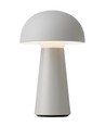 Lampe de table LED rechargeable Move Me IP44 gris clair - Nielsen Light