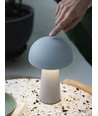 Lampe de table LED rechargeable Move Me IP44 gris clair - Nielsen Light