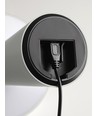Lampe de table LED rechargeable Move Me IP44 gris clair - Nielsen Light