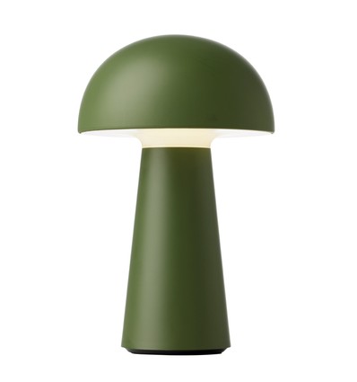 Lampe de table LED rechargeable Move Me IP44 en vert olive - Nielsen Light