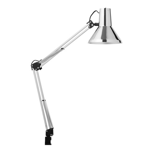 Lampe de bureau Jensen pour E27 en chrome - Nielsen Light