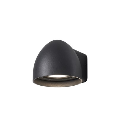 BIRK Applique Extérieure 1xGU10 en Gris Anthracite - Nielsen Light