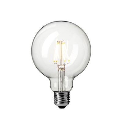 Classic Dimmable E27 LED Globe Ampoule de 4W, Ø95 en 2200K, Ra95