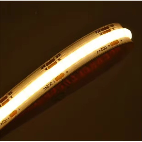 Ruban LED COB CCT 5m 10W/m RA97 - 24V DC, IP20, 576 LED par mètre