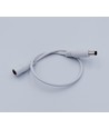 Câble de rallonge DC - 30 cm, pour bandes LED, 5V-48V, blanc