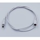 Câble de rallonge DC - 3 m, pour bandes LED, 5V-24V, blanc