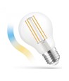 Ampoule LED 5W Smart Home - Tuya/Smart Life, compatible Google Home, Alexa et smartphones, A60, E27