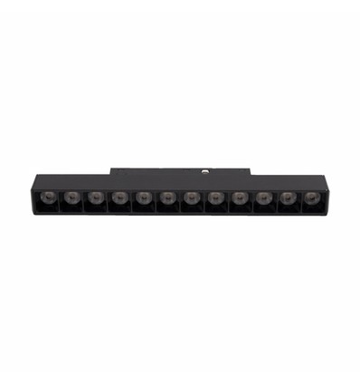 SHIFT Basic - Grille S Lampe Linéaire, 220mm, 12W, 2700K, Noir