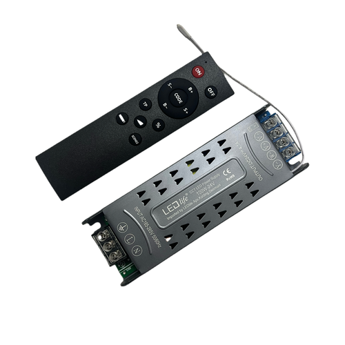 Alimentation CCT 100W / 24V DC - 4.17A, IP20 intérieur, avec télécommande, sans scintillement