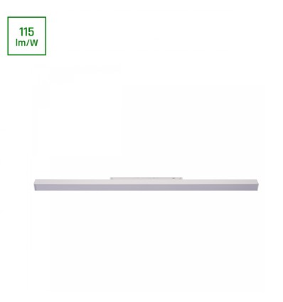 Luminaire linéaire 60cm SHIFT BASIC LINE, 20W - 48V, 115lm/W, 4000K, système de rail CLICK & SHIFT, IP20