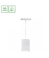 Spot sur rail 7W SHIFT BASIC SPOT RING, 48V - Blanc neutre, 48V DC, Ø5,5 x 10 cm