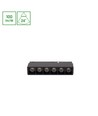 SYSTEM SHIFT BASIC GRID XS 6W spot sur rail pour 48V - 4000K, 100°, noir, IP20