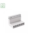 Luminaire Linéaire Orientable 6W SHIFT Basic Grid XS - 11cm, 2700K, Blanc