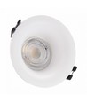 Spot encastrable GU10 Fiale V Basic - Ø8,6cm, blanc, rond, IP20, sans source lumineuse
