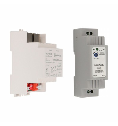 Passerelle DALI sans fil Tuya - Spectrum, alimentation 24V DIN
