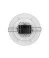 Spot d'éclairage de secours LED 3W pour plafond - Découpe : Ø7,5-12,5cm, batterie 3 heures, Noir