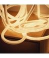 Tube Néon Flex 10m pour décoration intérieure - 230V, blanc chaud, kit complet Néon D16
