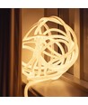 Tube Néon Flex 10m pour décoration intérieure - 230V, blanc chaud, kit complet Néon D16