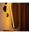 Tube Néon LED 120cm Jaune - Tube design, avec câble inclus