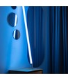 Tube Néon LED 120cm, Bleu clair - Tube design, avec câble inclus
