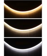 Bande LED COB Néon étanche 5 m pour carrière équestre - 230V, IP67, 288 LED, 11,5W/m, coupable tous les 10 cm