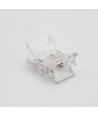 Connecteur en L pour bande LED unicolore - 10 mm de large, 12V / 24V, COB