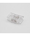 Connecteur en L pour bande LED unicolore - 10 mm de large, 12V / 24V, COB
