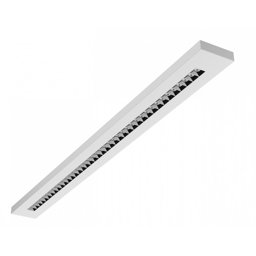 Luminaire de bureau Plank 40W RA90 - 120cm, CCT, Blanc, UGR16