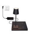 Base de chargement pour lampes de table rechargeables sans fil - 4 emplacements, charge sans fil