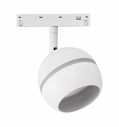 10W SHIFT BASIC GLOBE RING spot sur rail, 48V - 2700K, IP20, 48V DC, 2 ans de garantie
